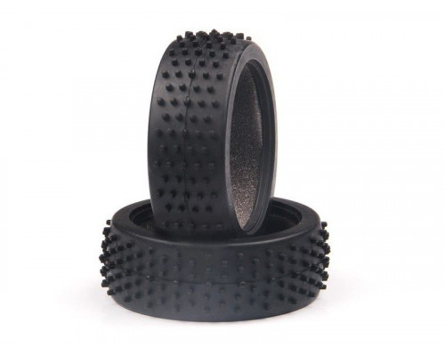 Передние резиновые покрышки с паралоном 2шт. для HSP 1/16