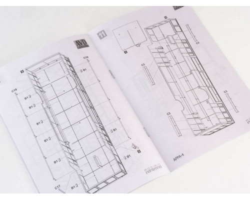 Сборная модель AVD Полуприцеп АППА-4, 1/43