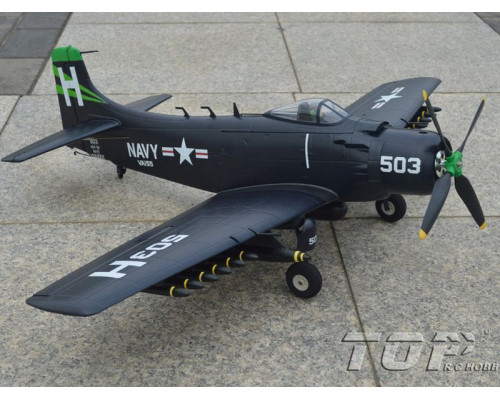 Радиоуправляемый самолет Top RC A1 Sky Raider Pro белый 800мм flight controller PNP