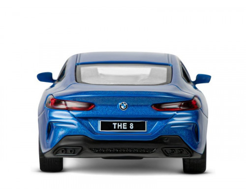 Машина АВТОПАНОРАМА BMW M850i Coupé, 1/35, синий, двери, свет, звук, инерция в/к 18*9*13,5 см