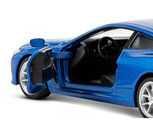 Машина АВТОПАНОРАМА BMW M850i Coupé, 1/35, синий, двери, свет, звук, инерция в/к 18*9*13,5 см