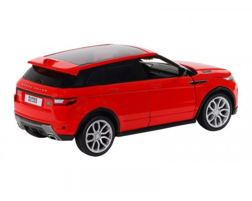 Машина АВТОПАНОРАМА Land Rover Range Rover Evoque HSE, красный, 1/32, в/к 17,5*12,5*6,5 см