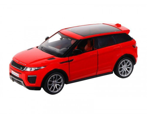 Машина АВТОПАНОРАМА Land Rover Range Rover Evoque HSE, красный, 1/32, в/к 17,5*12,5*6,5 см