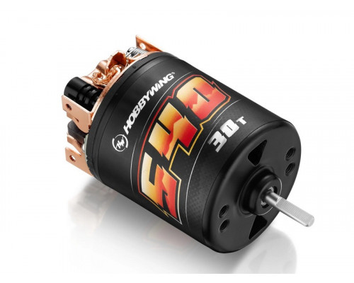 Коллекторный мотор Hobbywing QUICRUN Brushed 540-30T (30TKV, 3,175/16,3мм, 1/10)