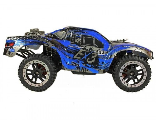 Радиоуправляемый шорт-корс Remo Hobby EX3 UPGRADE (синий) 4WD 2.4G 1/10 RTR