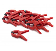 Зажим пластиковый, 38 мм, набор 12 шт., шт