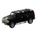 Машина АВТОПАНОРАМА Hummer H3, черный, 1/32, свет, звук, инерция, в/к 17,5*13,5*9 см