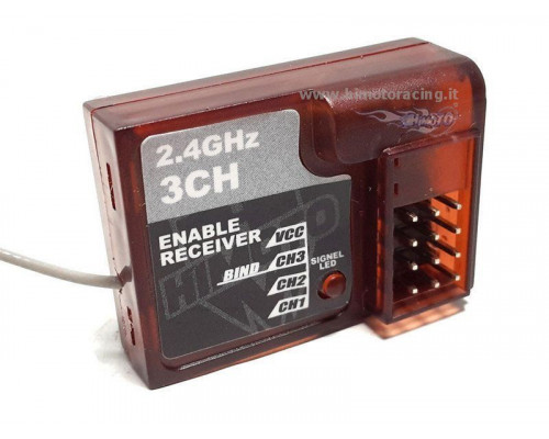 Двухканальная система р/у (комплект TX+RX) 2.4G для автомоделей Himoto E10