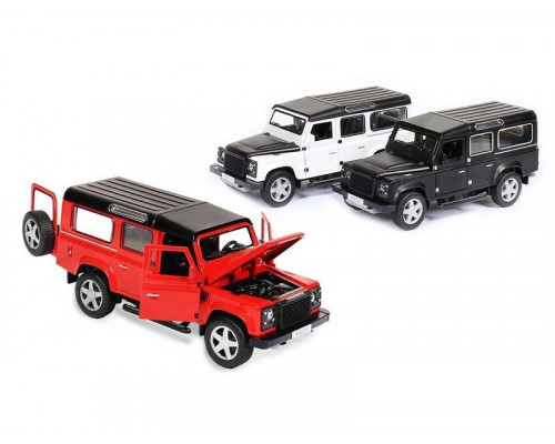 Машина Land Rover Defender 6604 1/32 свет, звук, в асс. инерция (1/12шт.), б/к, 15 см