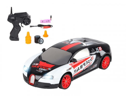 Радиоуправляемая машина AUTODRIVE скоростная для дрифта, 1/24, красный, 2.4G, 4WD, свет