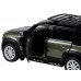 Машина АВТОПАНОРАМА Land Rover Defender 110, 1/32, зеленый, свет, звук, в/к 17,5*13,5*9 см