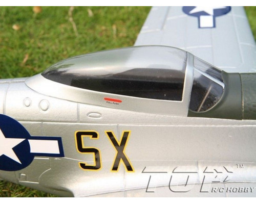 Р/У самолет Top RC P-51D (желтая раскраска) 750мм PNP