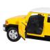 Машина АВТОПАНОРАМА Toyota FJ Cruiser,желтый, 1/32, свет, звук, инерция, в/к 17,5*13,5*9 см