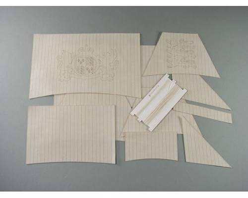 Комплект парусов для модели Revenge, 1/96