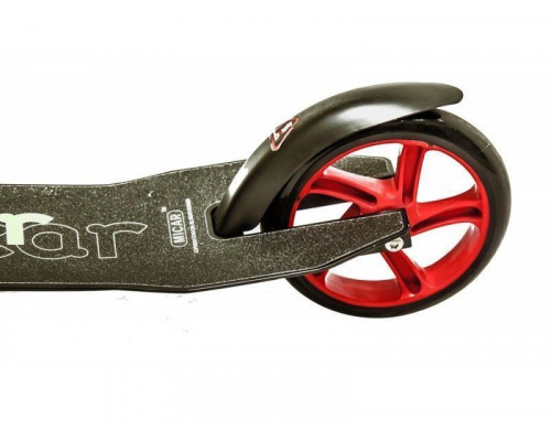 Самокат двухколесный Crosser (чёрный)