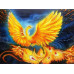 Картина мозаикой 15х20 ЖАР-ПТИЦА (9 цветов)