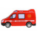 Радиоуправляемая машина AUTODRIVE Пожарная, 1/18, красный, 27MHz, свет, в/к, 28*11*19,2см (Рус)