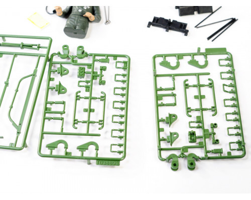 Комплект аксессуаров для танка Leopard 2A6 (полный комплект), неокрашен.