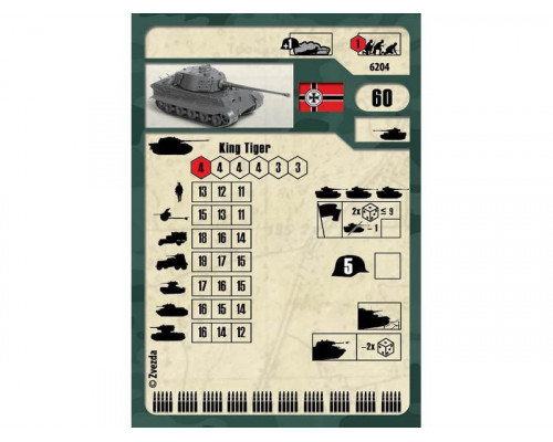 Сборная модель ZVEZDA Тяжелый Немецкий танк Королевский Тигр Порше, 1/100