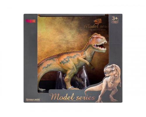 Игрушка динозавр MASAI MARA MM206-014 серии Мир динозавров Гигантозавр, фигурка высотой 20 см