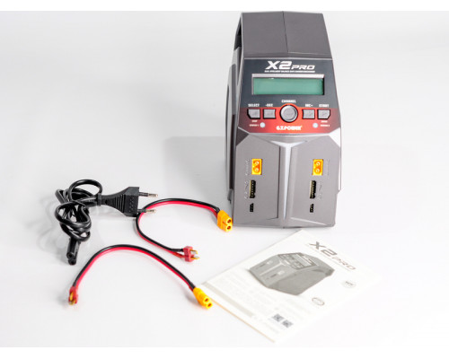 Универсальное зарядное устройство G.T.Power X2PRO Dual Power 11-26/220В, 12Aх2