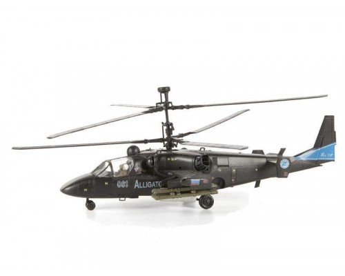 Сборная модель ZVEZDA Российский боевой вертолет Аллигатор, 1/72