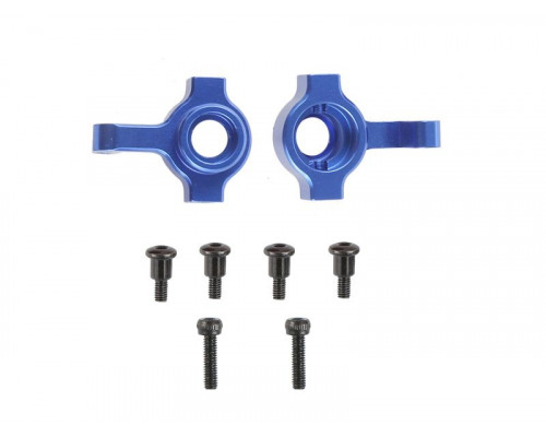 Алюминиевые поворотные кулаки для Remo Hobby 1/16, металл, тюнинг  (2 шт)