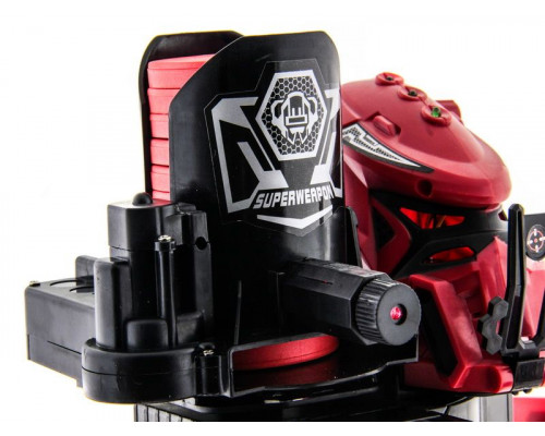 Р/У боевой робот-паук Space Warrior, лазер, диски, красный, Ni-Mh и З/У, 2.4G