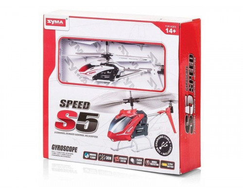 Р/У вертолет Syma S5 (белый) IR RTF