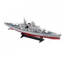 Радиоуправляемый корабль Heng Tai линкор Бисмарк 2.4G 1/360