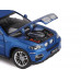 Машина АВТОПАНОРАМА BMW X6, синий, 1/26, звук, в/к 24,5*12,5*10,5 см