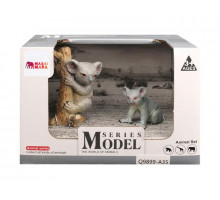 Набор фигурок животных MASAI MARA MM211-138 серии "Мир диких животных": Семья коал, 2 пр.