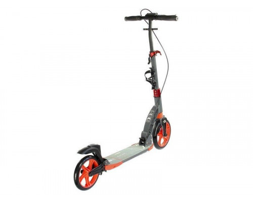 Самокат двухколесный Quicker (серый)