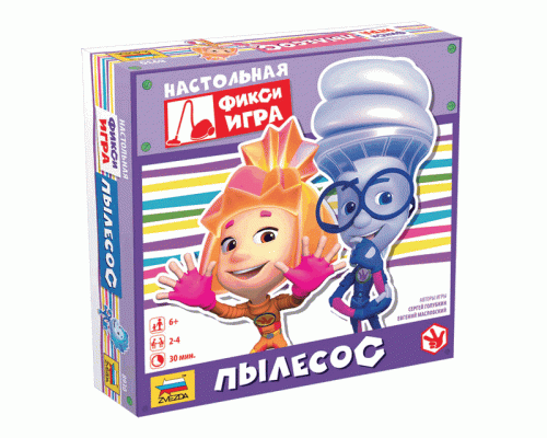 Настольная игра ZVEZDA Фиксики. Пылесос., детская