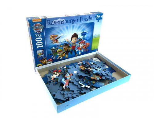 Пазл Ravensburger Щенячий патруль спешит на помощь, 100 эл.
