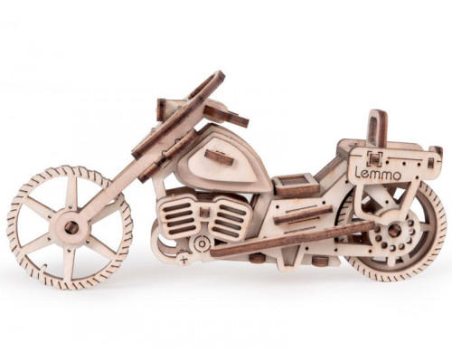 Деревянный конструктор Lemmo Байк Майк, 41 деталь