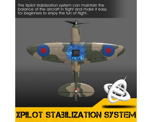 Радиоуправляемый самолет Volantex RC Spitefire 400мм 2.4G 4ch LiPo RTF with Gyro