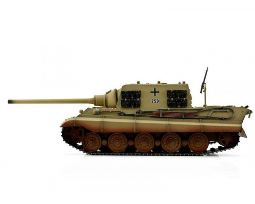 Радиоуправляемый танк Torro Jagdtiger (Metal Edition) 1/16, ИК-пушка V3.0 2.4G RTR