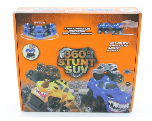 Машина инерционная KLX500-234/235 Stunt 360 SUV Monster 4WD в асс. в/к