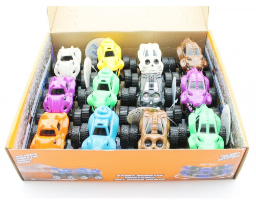 Машина инерционная KLX500-234/235 Stunt 360 SUV Monster 4WD в асс. в/к