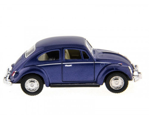 Машина Kinsmart Volkswagen Classical Beetle инерция (1/12шт.) 1:32 б/к