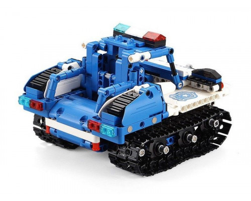 Радиоуправляемый конструктор CADA 2 в 1 полицейский робот-трансформер (556 деталей)