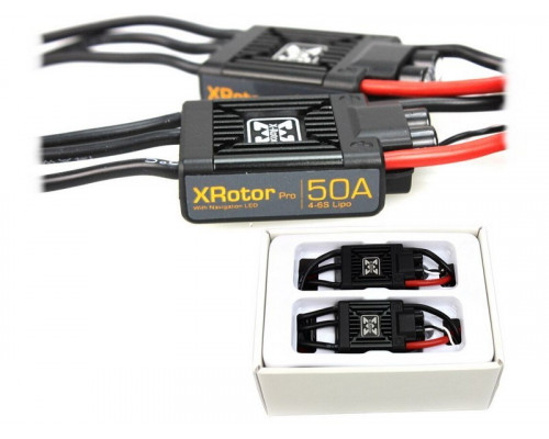 Бесколлекторный регулятор Hobbywing XRotor Pro-50A--Dual Pack (50A-70A, Copter)