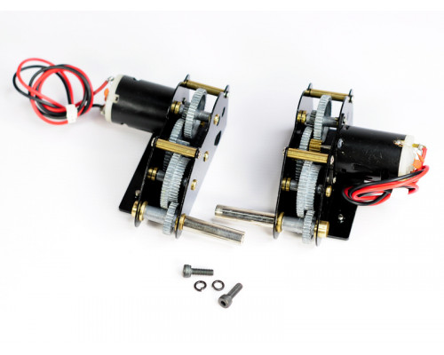 Редуктора Taigen цинк, 3в1, 18kRPM для Panther G (plastic) & Jagdpanther с втулками и моторами(380)