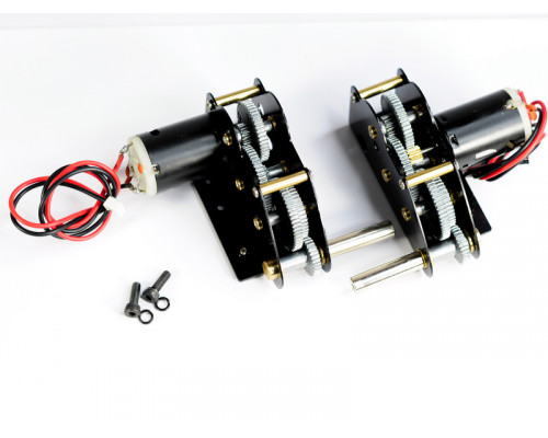 Редуктора Taigen цинк, 3в1, 18kRPM для Panther G (plastic) & Jagdpanther с втулками и моторами(380)