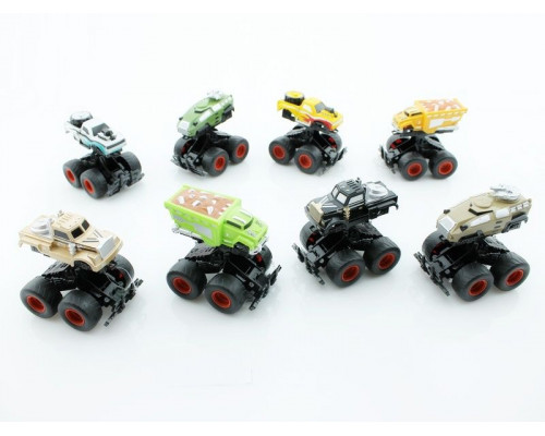 Машина инерционная KLX500-115 Raptor SUV Super Chariot 4WD (в асс., 8 шт./кор.)