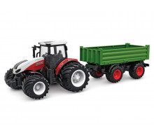Р/У фермерский трактор Korody с прицепом, широкие колеса 1/24 2.4G 6CH RTR