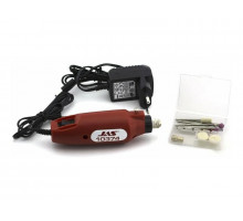 Бормашина 12 В, 12500 об/мин., принадлежности 15 пред., пластик. коробка