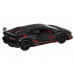 Машина АВТОПАНОРАМА Lamborghini SVJ, 1/32, черный матовый, свет, звук, в/к 17,5*12,5*6,5 см