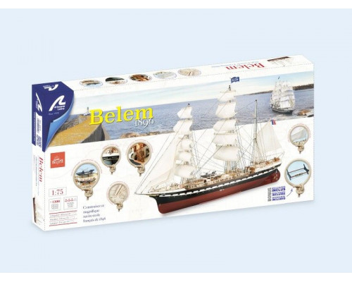 Сборная деревянная модель корабля Artesania Latina BELEM, 1/75